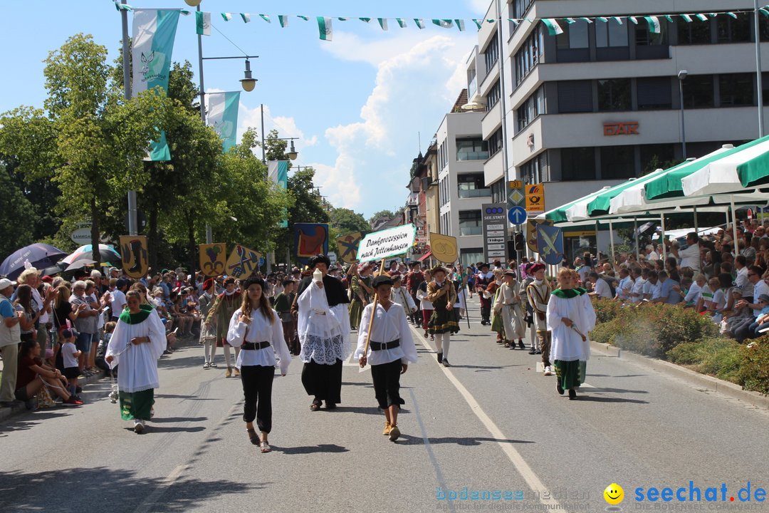 70. Seehasenfest mit Umzug: Friedrichshafen am Bodensee, 15.07.2018