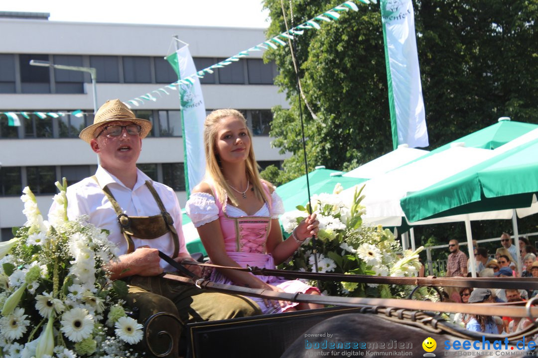 70. Seehasenfest mit Umzug: Friedrichshafen am Bodensee, 15.07.2018