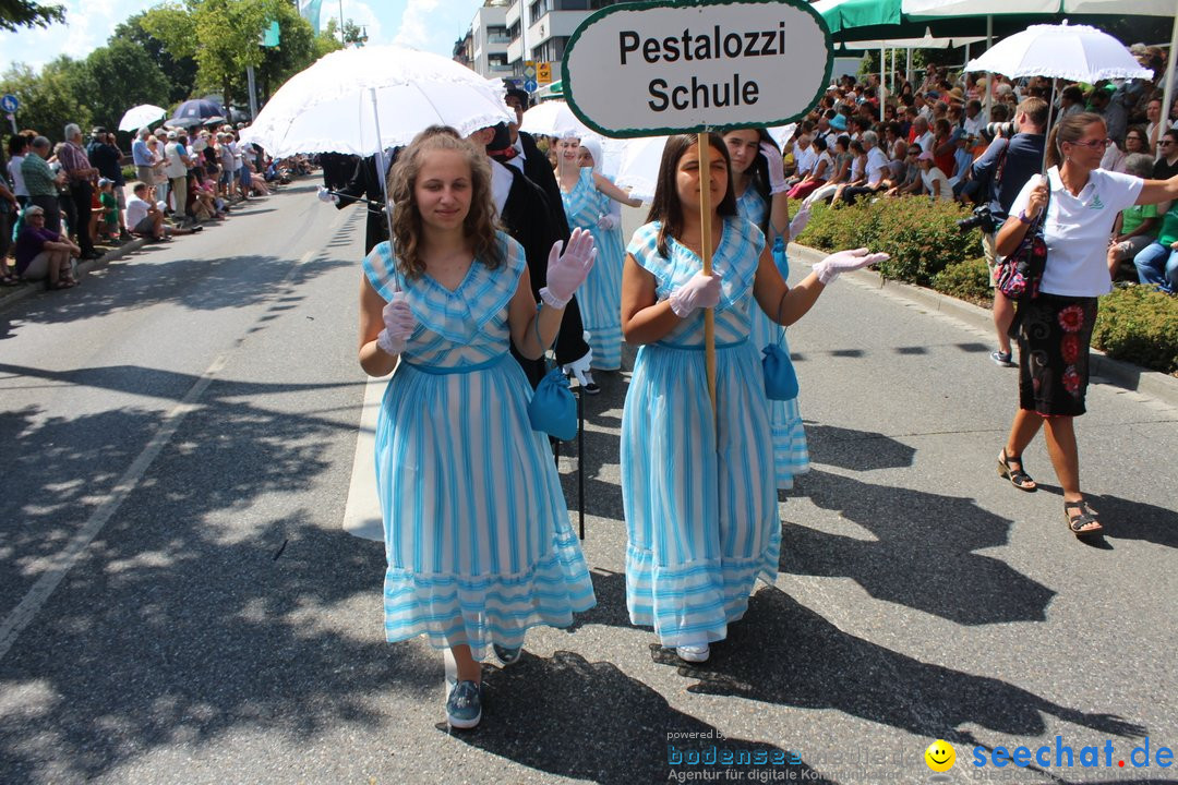 70. Seehasenfest mit Umzug: Friedrichshafen am Bodensee, 15.07.2018