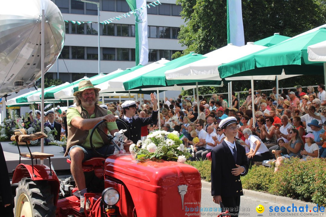 70. Seehasenfest mit Umzug: Friedrichshafen am Bodensee, 15.07.2018