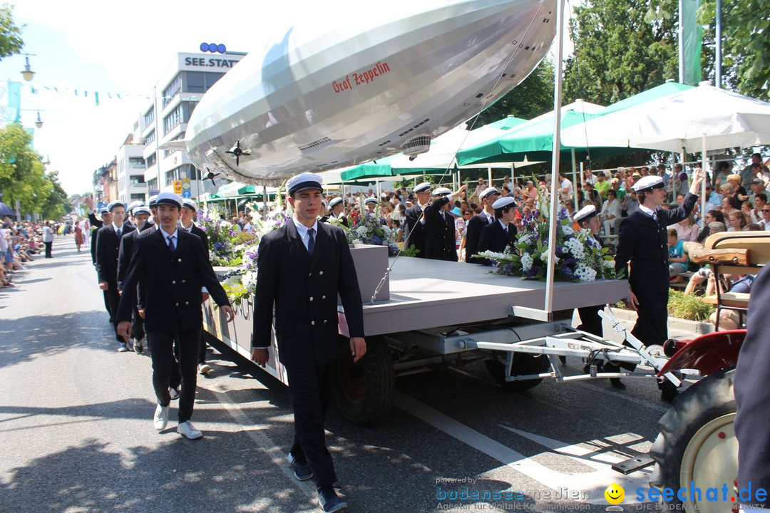 70. Seehasenfest mit Umzug: Friedrichshafen am Bodensee, 15.07.2018