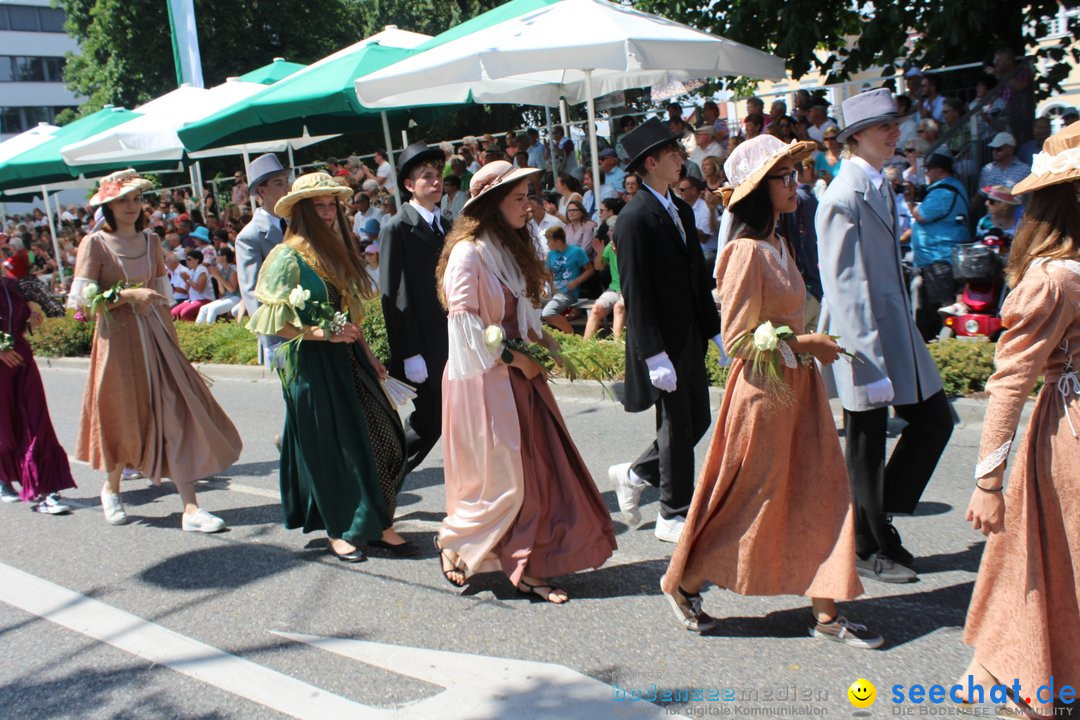 70. Seehasenfest mit Umzug: Friedrichshafen am Bodensee, 15.07.2018