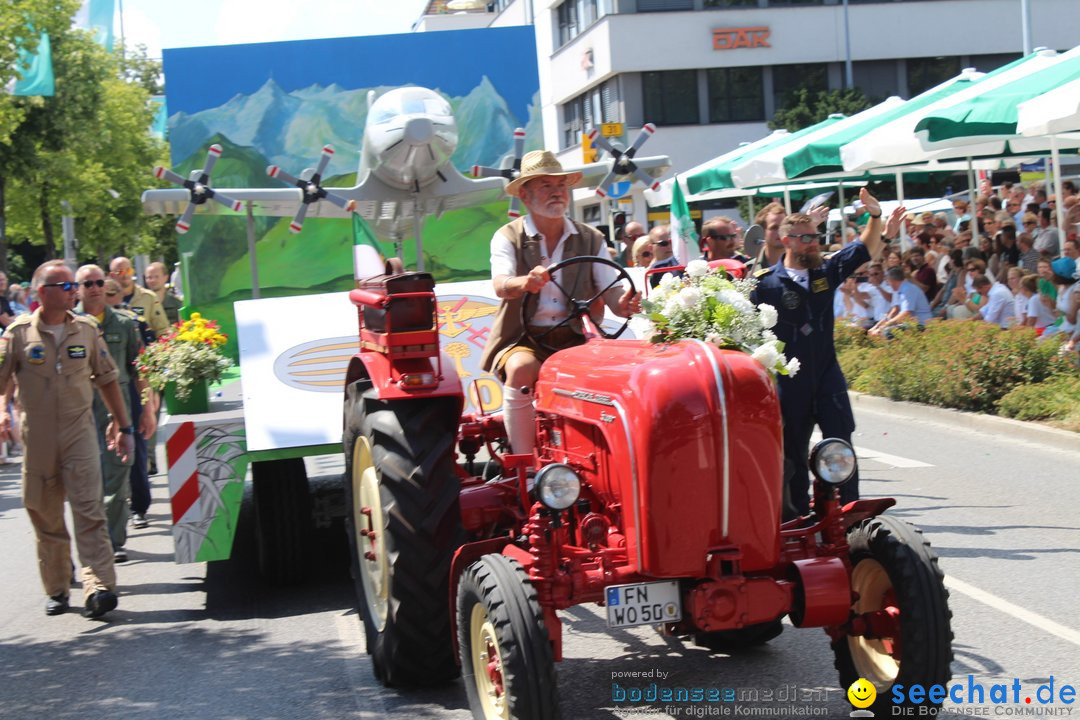 70. Seehasenfest mit Umzug: Friedrichshafen am Bodensee, 15.07.2018