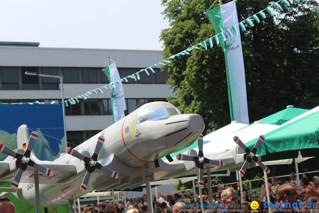 70. Seehasenfest mit Umzug: Friedrichshafen am Bodensee, 15.07.2018