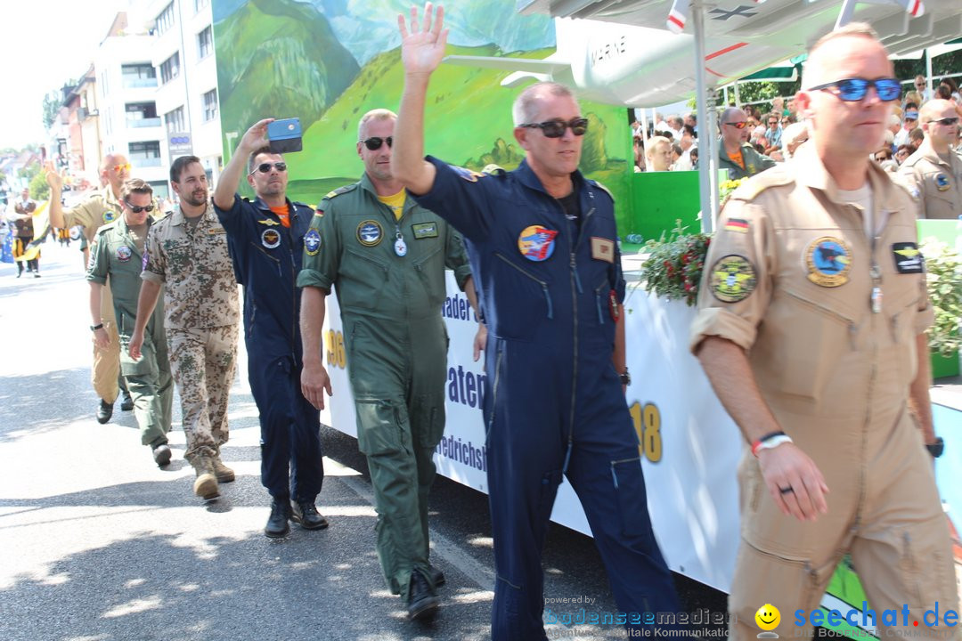 70. Seehasenfest mit Umzug: Friedrichshafen am Bodensee, 15.07.2018