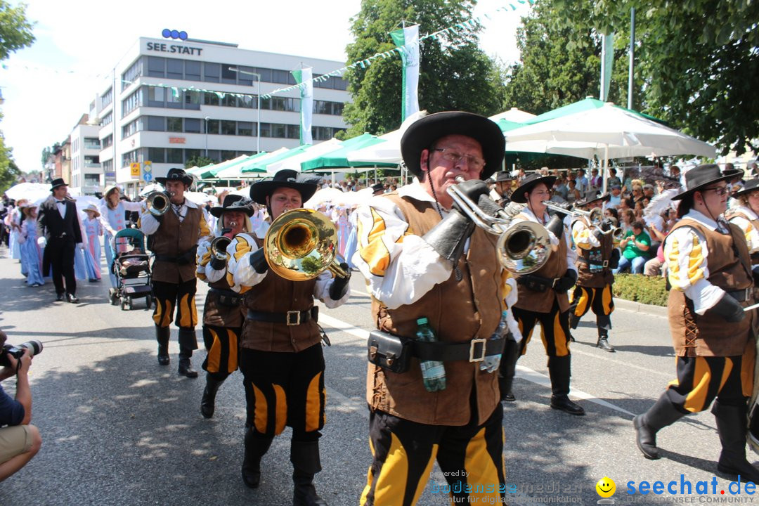 70. Seehasenfest mit Umzug: Friedrichshafen am Bodensee, 15.07.2018