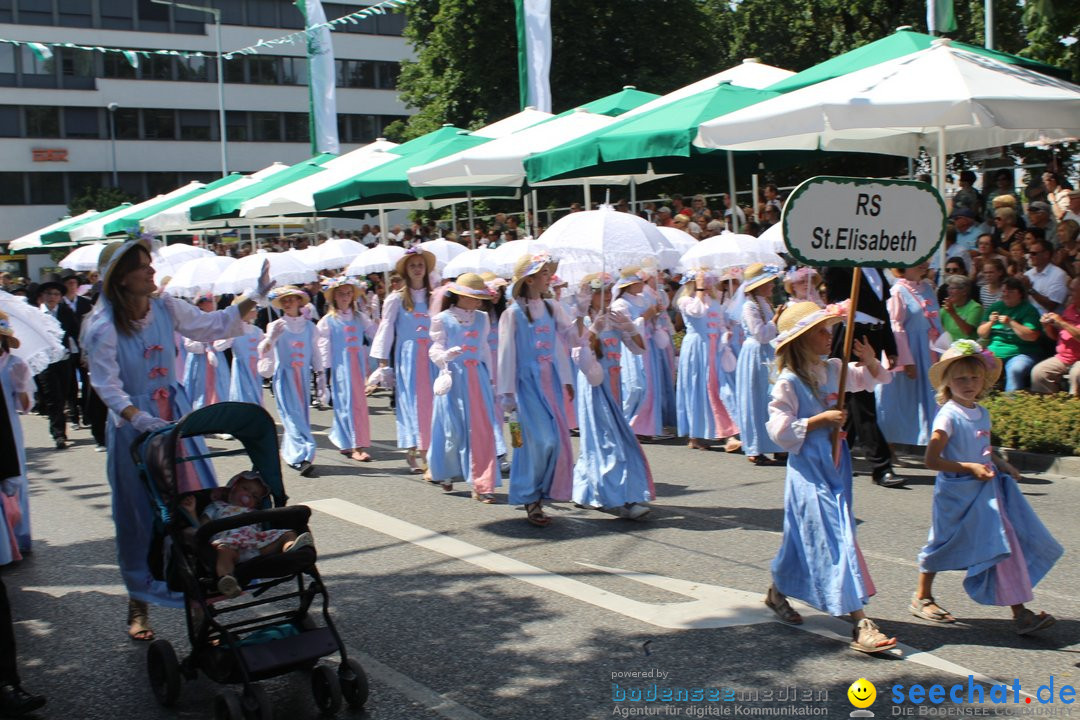 70. Seehasenfest mit Umzug: Friedrichshafen am Bodensee, 15.07.2018