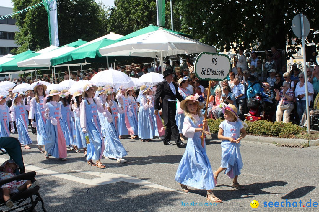 70. Seehasenfest mit Umzug: Friedrichshafen am Bodensee, 15.07.2018