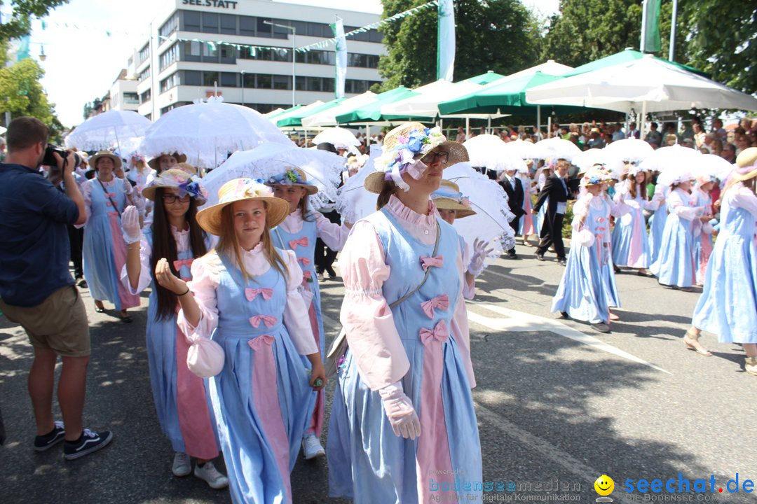 70. Seehasenfest mit Umzug: Friedrichshafen am Bodensee, 15.07.2018