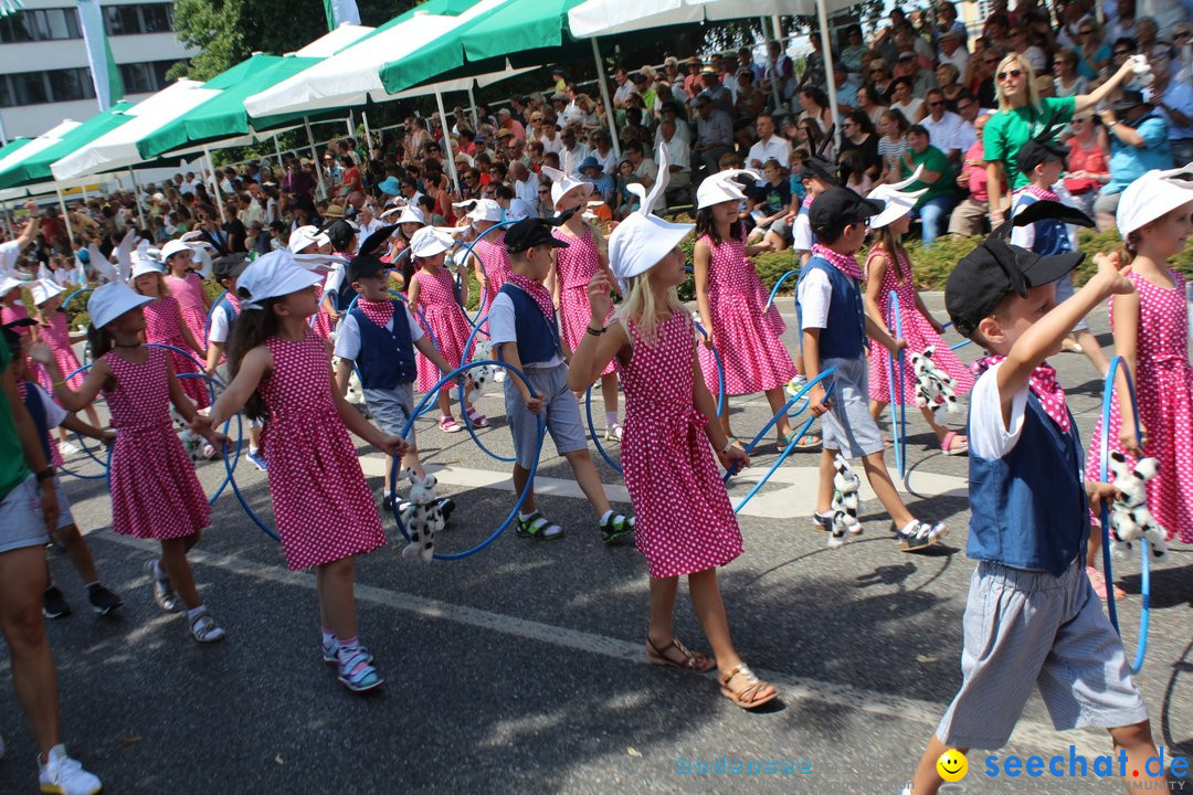 70. Seehasenfest mit Umzug: Friedrichshafen am Bodensee, 15.07.2018