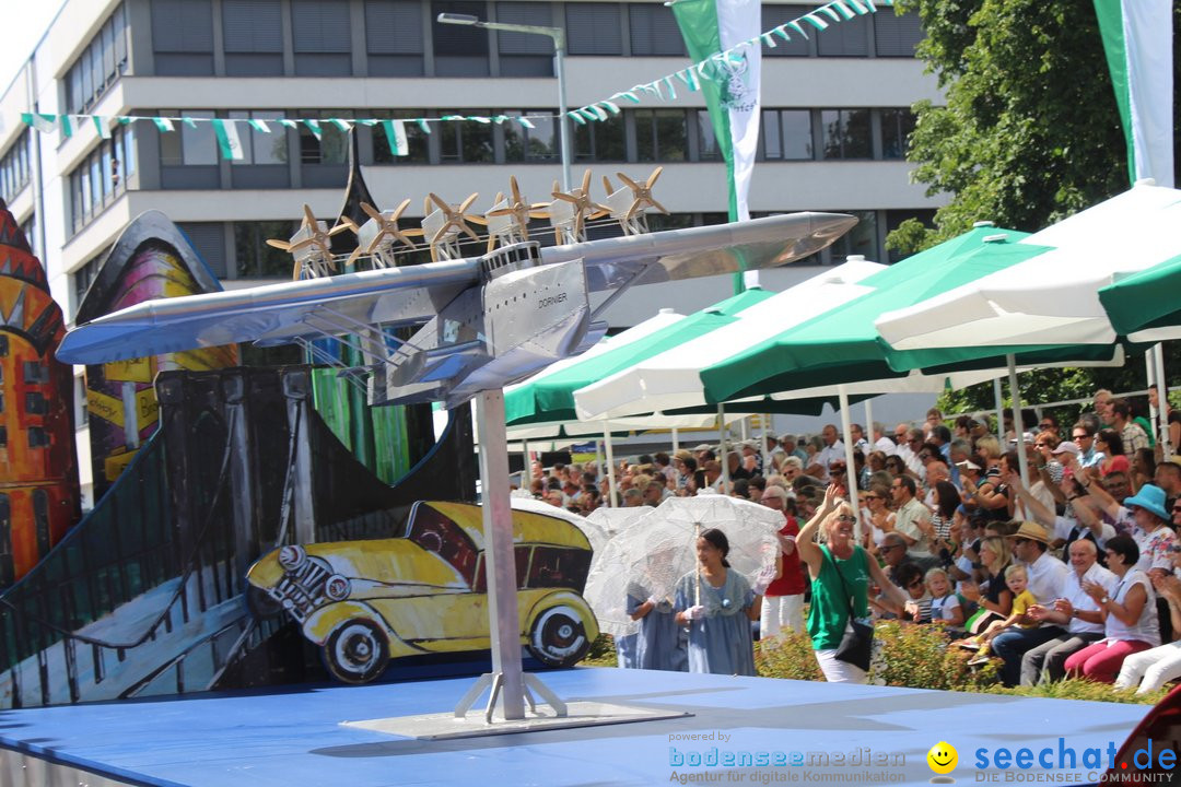 70. Seehasenfest mit Umzug: Friedrichshafen am Bodensee, 15.07.2018