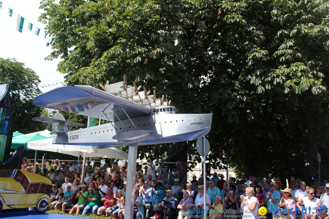 70. Seehasenfest mit Umzug: Friedrichshafen am Bodensee, 15.07.2018