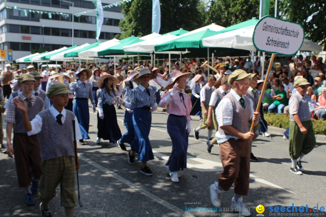 70. Seehasenfest mit Umzug: Friedrichshafen am Bodensee, 15.07.2018