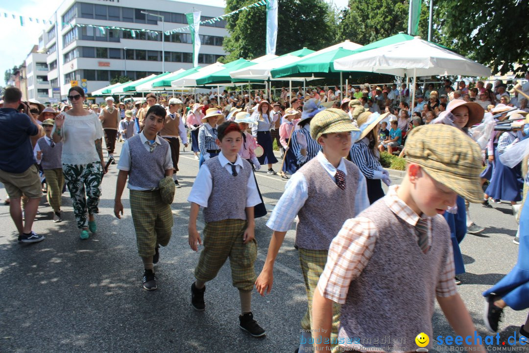 70. Seehasenfest mit Umzug: Friedrichshafen am Bodensee, 15.07.2018