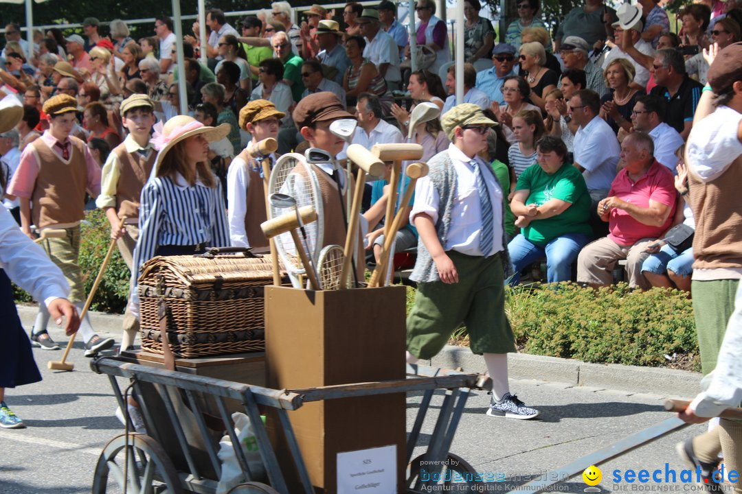 70. Seehasenfest mit Umzug: Friedrichshafen am Bodensee, 15.07.2018