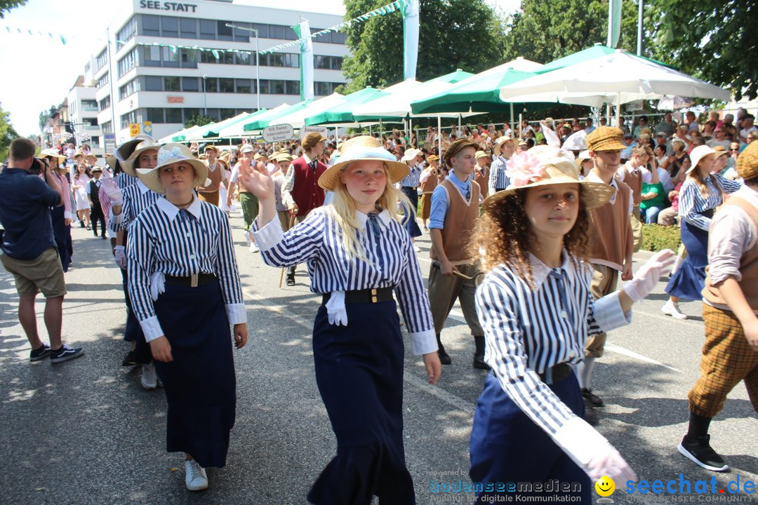 70. Seehasenfest mit Umzug: Friedrichshafen am Bodensee, 15.07.2018