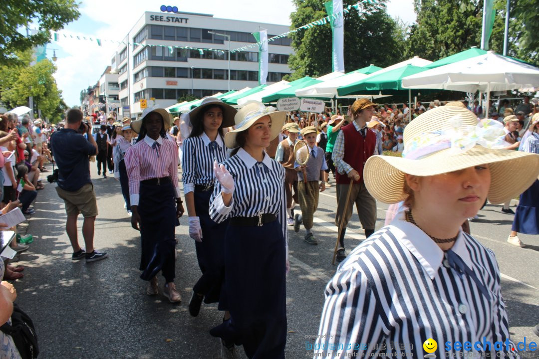 70. Seehasenfest mit Umzug: Friedrichshafen am Bodensee, 15.07.2018