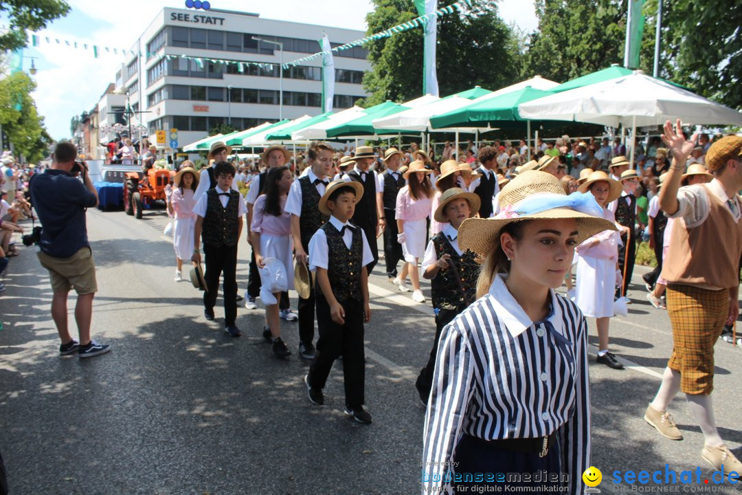 70. Seehasenfest mit Umzug: Friedrichshafen am Bodensee, 15.07.2018