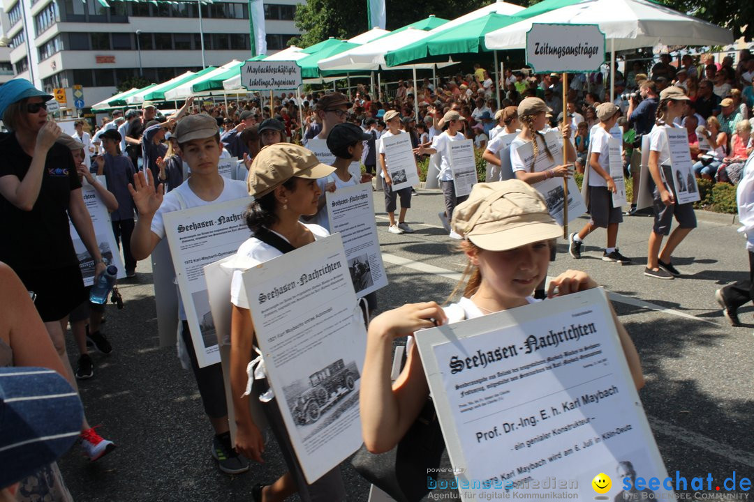 70. Seehasenfest mit Umzug: Friedrichshafen am Bodensee, 15.07.2018