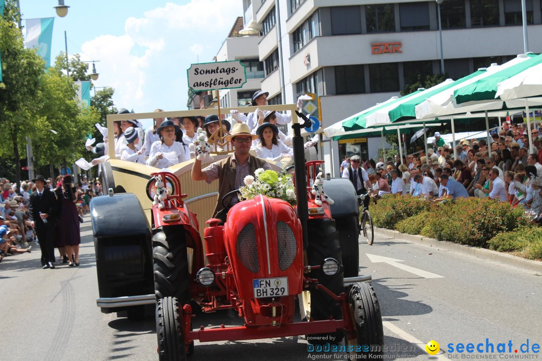 70. Seehasenfest mit Umzug: Friedrichshafen am Bodensee, 15.07.2018