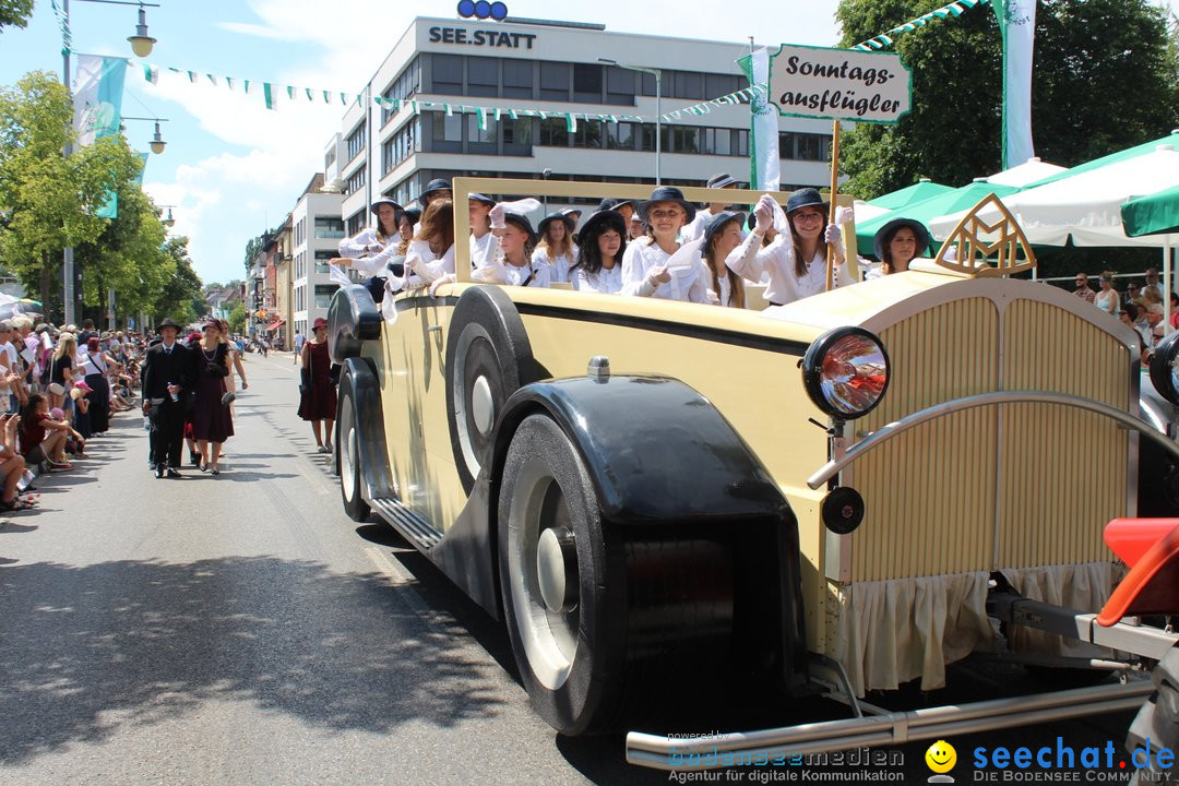 70. Seehasenfest mit Umzug: Friedrichshafen am Bodensee, 15.07.2018