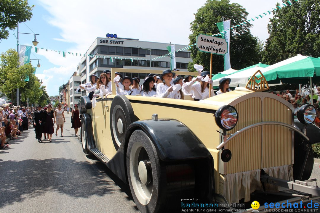 70. Seehasenfest mit Umzug: Friedrichshafen am Bodensee, 15.07.2018