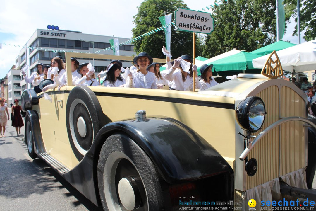 70. Seehasenfest mit Umzug: Friedrichshafen am Bodensee, 15.07.2018