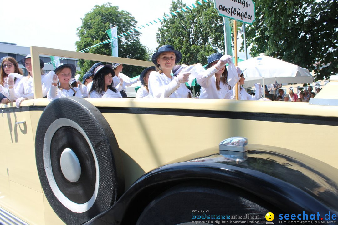 70. Seehasenfest mit Umzug: Friedrichshafen am Bodensee, 15.07.2018