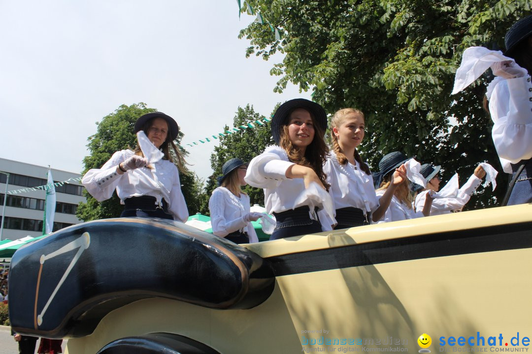 70. Seehasenfest mit Umzug: Friedrichshafen am Bodensee, 15.07.2018