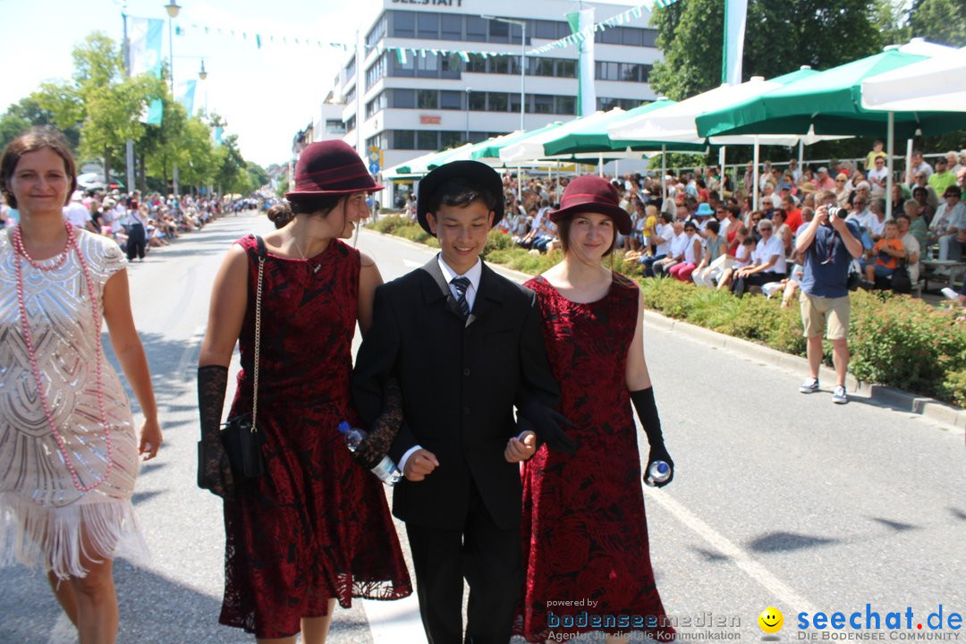 70. Seehasenfest mit Umzug: Friedrichshafen am Bodensee, 15.07.2018