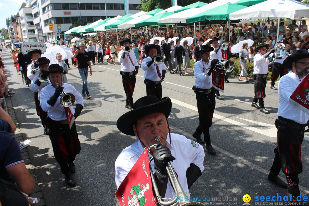 70. Seehasenfest mit Umzug: Friedrichshafen am Bodensee, 15.07.2018