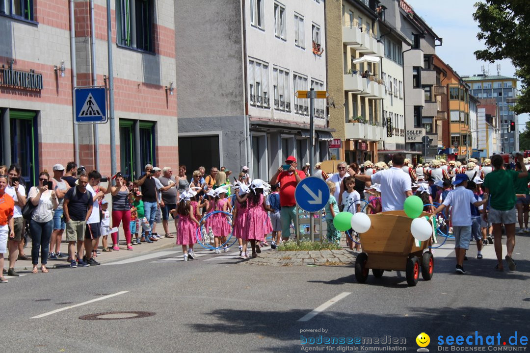 70. Seehasenfest mit Umzug: Friedrichshafen am Bodensee, 15.07.2018