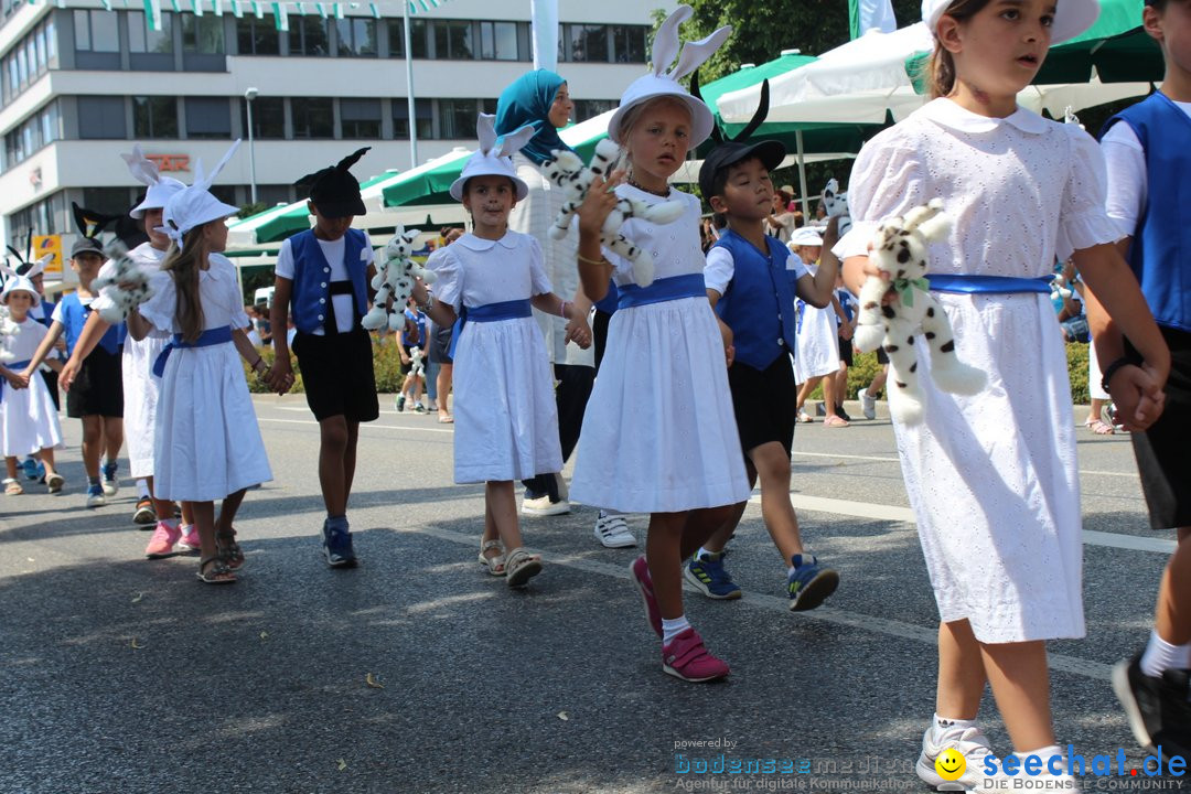 70. Seehasenfest mit Umzug: Friedrichshafen am Bodensee, 15.07.2018