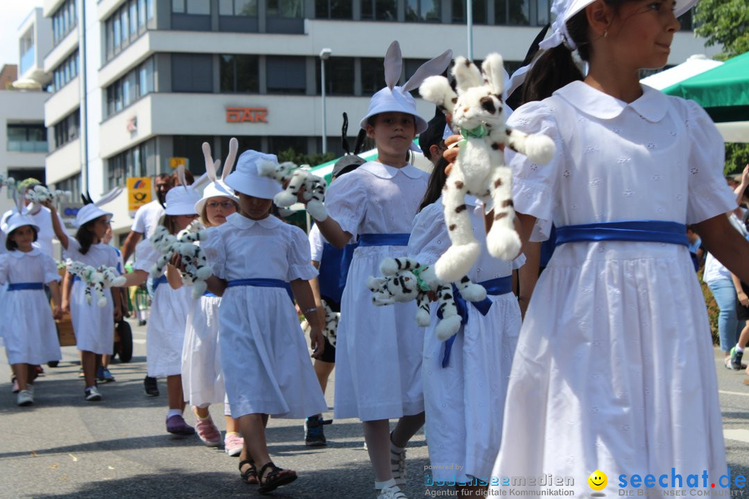 70. Seehasenfest mit Umzug: Friedrichshafen am Bodensee, 15.07.2018