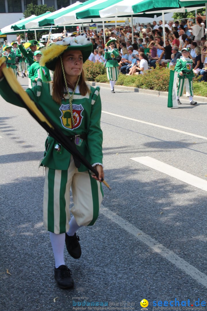 70. Seehasenfest mit Umzug: Friedrichshafen am Bodensee, 15.07.2018