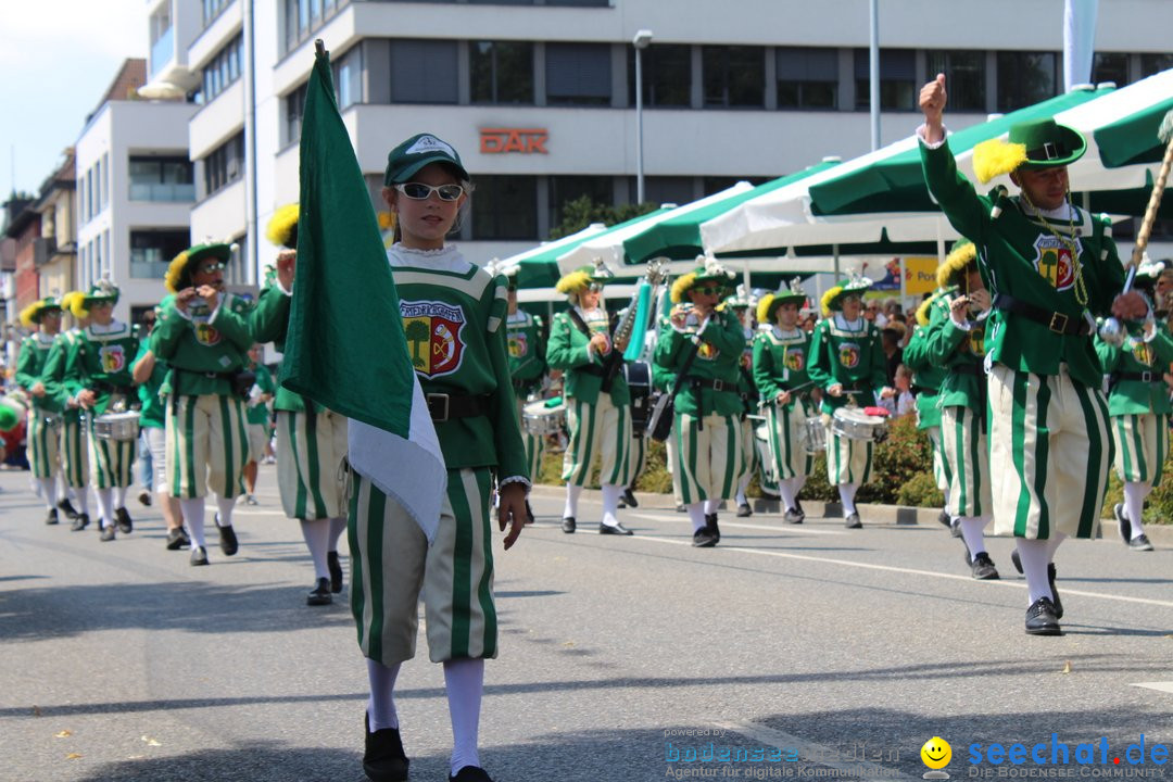 70. Seehasenfest mit Umzug: Friedrichshafen am Bodensee, 15.07.2018