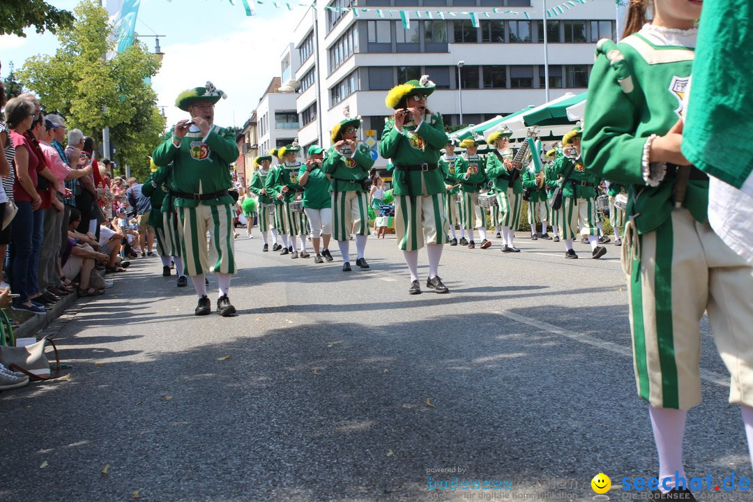 70. Seehasenfest mit Umzug: Friedrichshafen am Bodensee, 15.07.2018