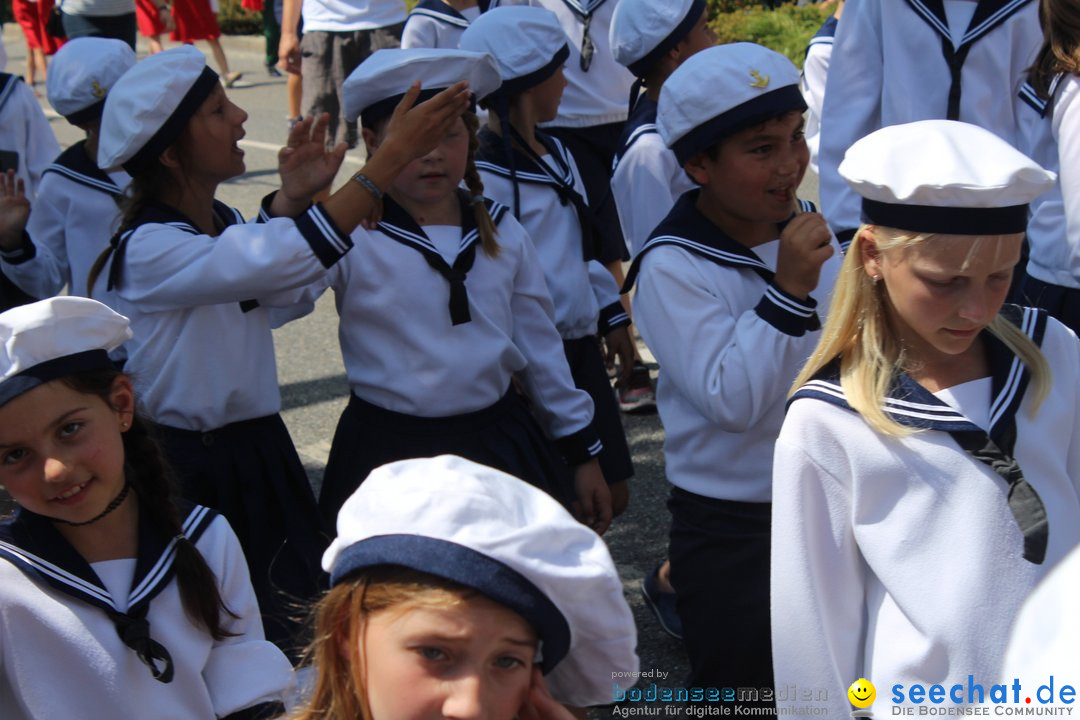 70. Seehasenfest mit Umzug: Friedrichshafen am Bodensee, 15.07.2018