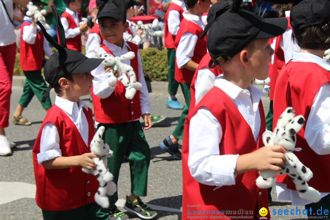 70. Seehasenfest mit Umzug: Friedrichshafen am Bodensee, 15.07.2018