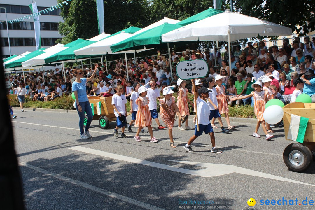 70. Seehasenfest mit Umzug: Friedrichshafen am Bodensee, 15.07.2018