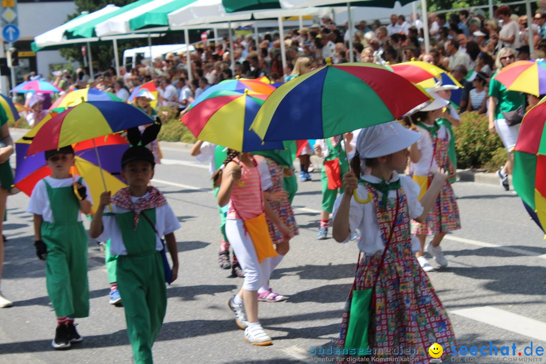 70. Seehasenfest mit Umzug: Friedrichshafen am Bodensee, 15.07.2018