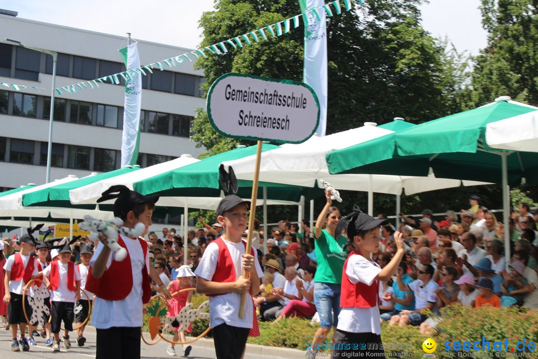 70. Seehasenfest mit Umzug: Friedrichshafen am Bodensee, 15.07.2018