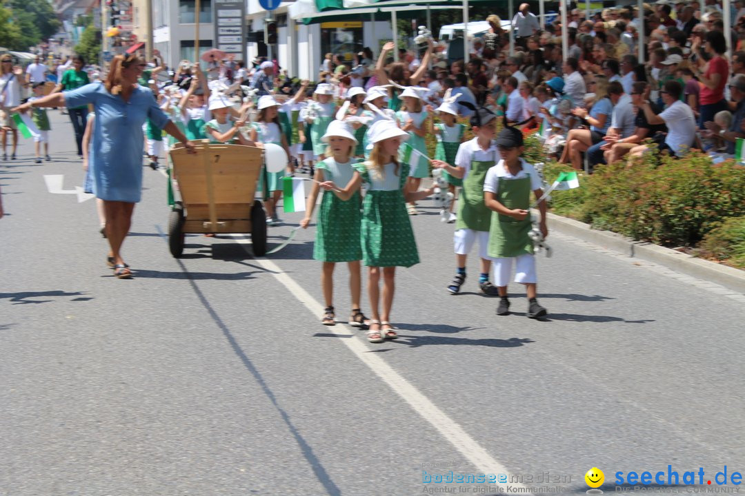 70. Seehasenfest mit Umzug: Friedrichshafen am Bodensee, 15.07.2018