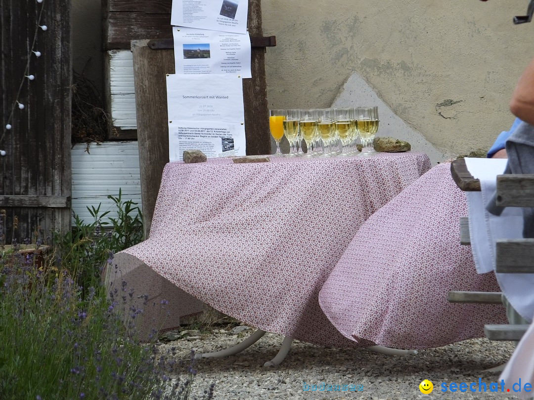 40 Jahre Haengegarten: Neufra, 14.07.2018