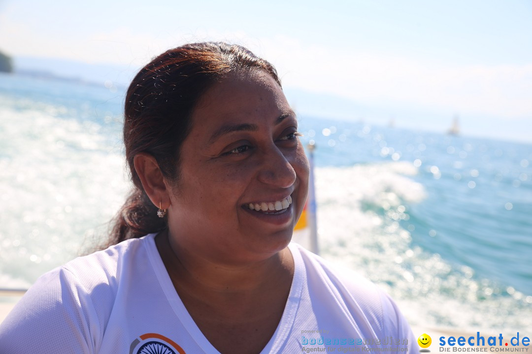 BODENSEEBOOT Breitenquerung, Meenakshi Pahuja: Friedrichshafen, 26.07.2018