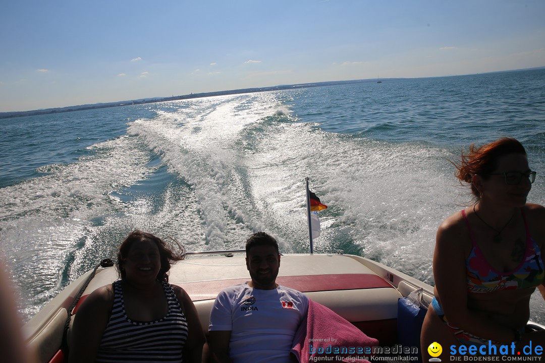 BODENSEEBOOT Breitenquerung, Meenakshi Pahuja: Friedrichshafen, 26.07.2018