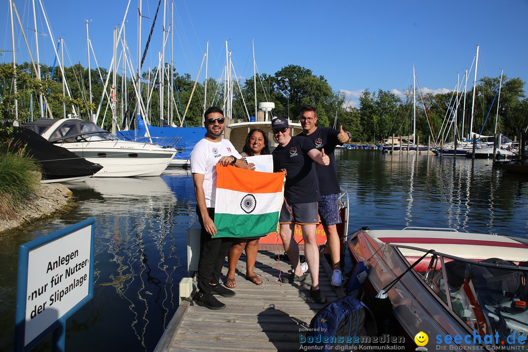 BODENSEEBOOT Breitenquerung, Meenakshi Pahuja: Friedrichshafen, 26.07.2018