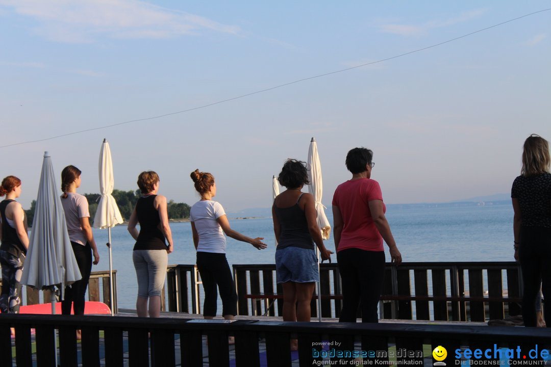 YOGA am Bodensee: Rorschach - Schweiz, 27.07.2018