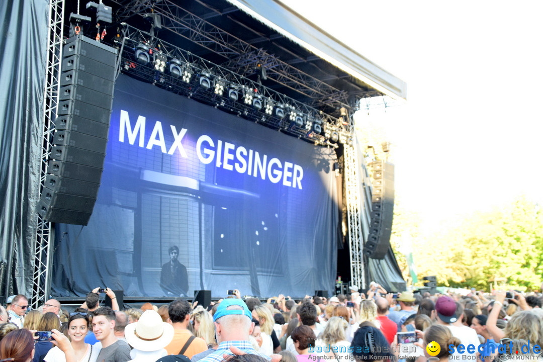 Max Giesinger: Bodensee-Schlossgarten Open Air: Tettnang, 29.07.2018