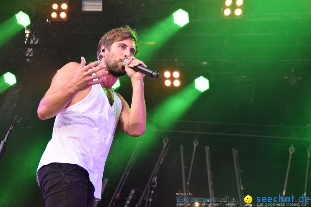 Max Giesinger: Bodensee-Schlossgarten Open Air: Tettnang, 29.07.2018